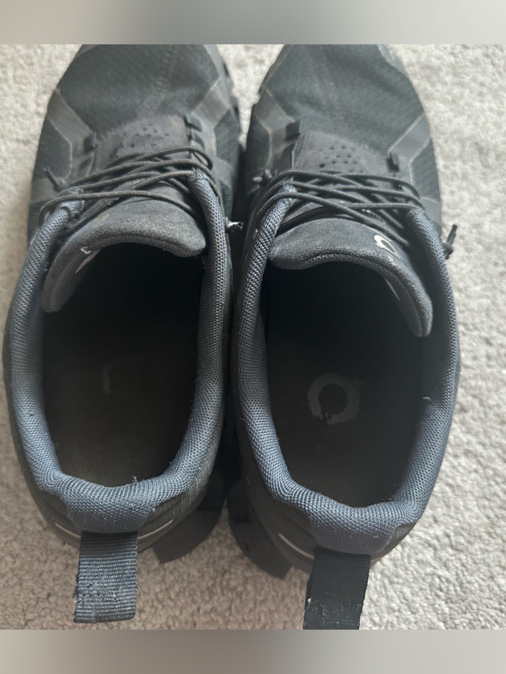On Running On Cloud Black Athletic Shoes Women’s Size 8 - Picture 10 of 11